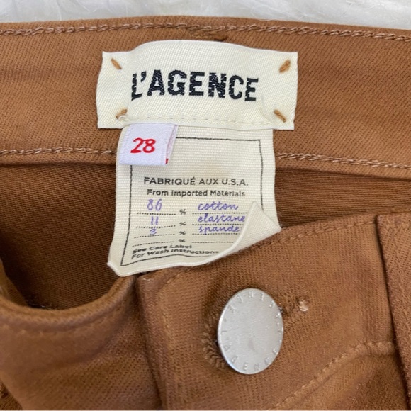 L’AGENCE Tan High Rise Tan Jeans - Picture 8 of 10